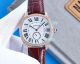 Swiss Grade Cartier Calibre De Diver White Dial Rose Gold Case Leather Watch (5)_th.jpg